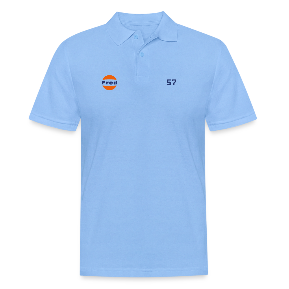 Freds Revier - Racing Team Polo - Himmelblau