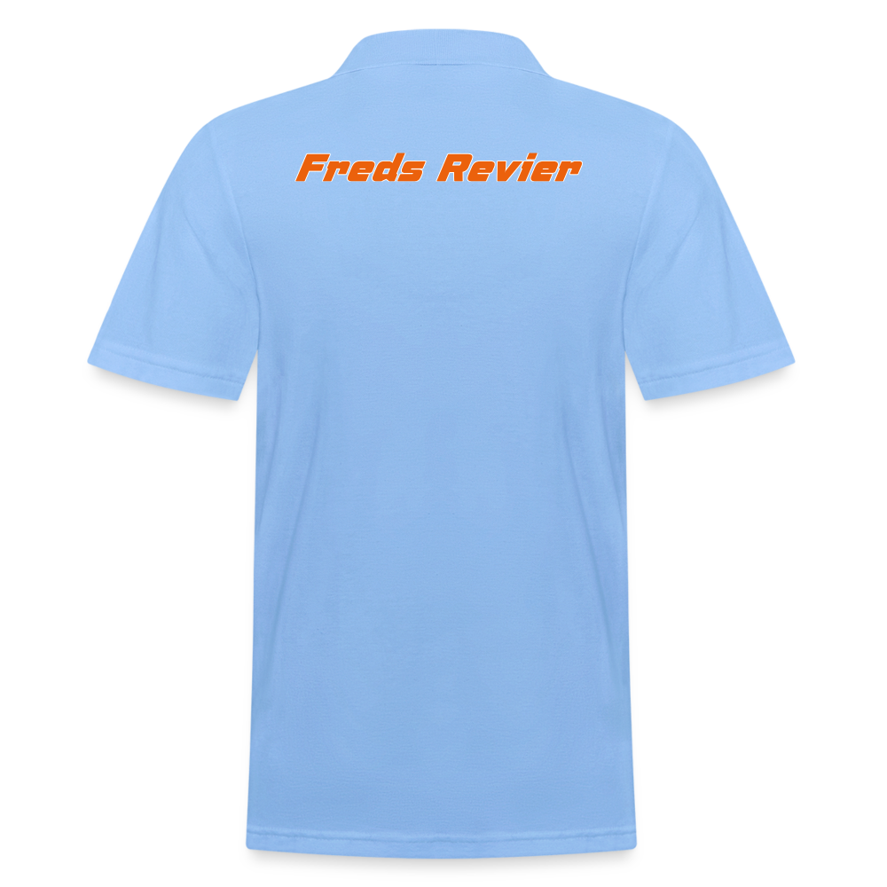 Freds Revier - Racing Team Polo - Himmelblau